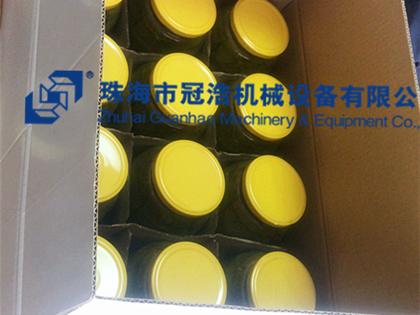 熱灌裝機，壓固體物，冷灌裝機，抽真空旋蓋機，套標機，收縮機，開箱封底機，裝箱機,折蓋封箱機，— 菏澤安美味食品有限公司
